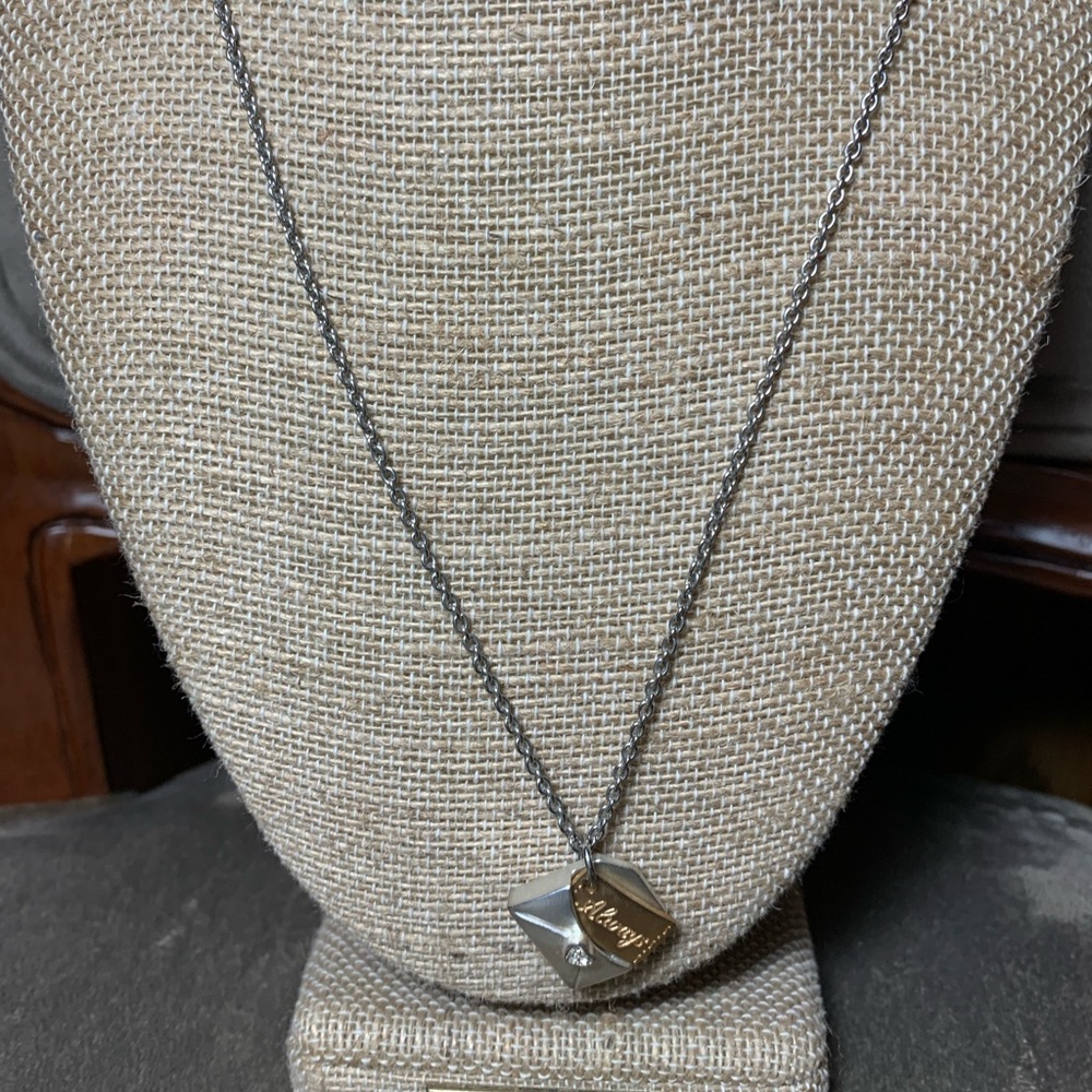 Charming Envelope with Always Note Necklace